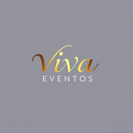 Logotipo da empresa 'Viva Eventos', uma ag√™ncia de organiza√§√£o de eventos corporativos.